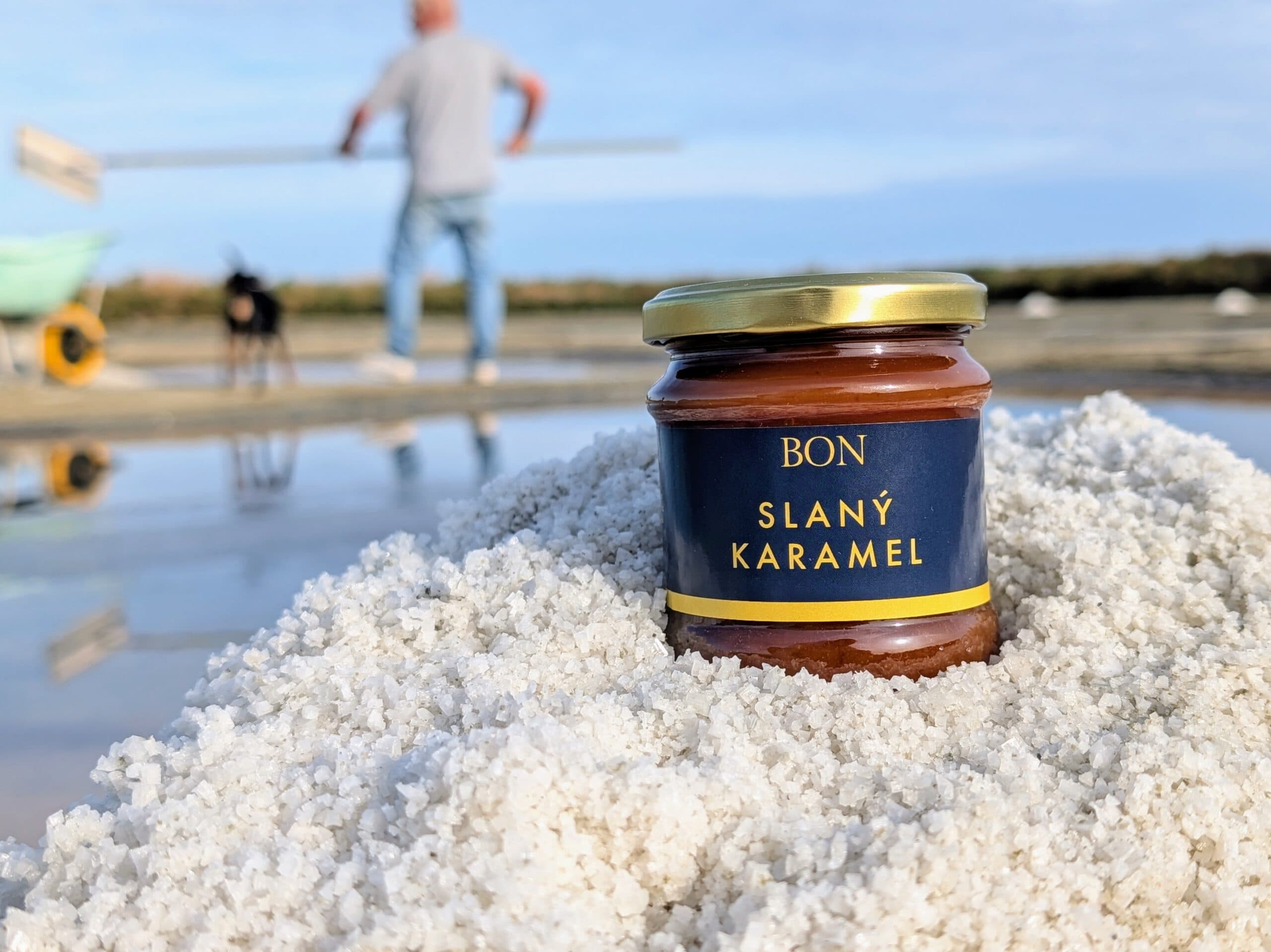 Slaný karamel BON s fleur de sel